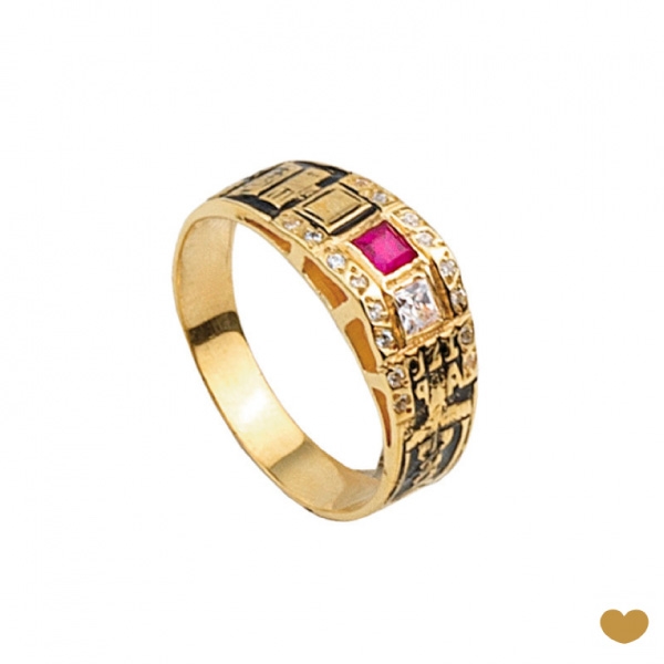 Mostrar detalhes para Anel de Curso Ouro Imagem de Anel de Curso Ouro