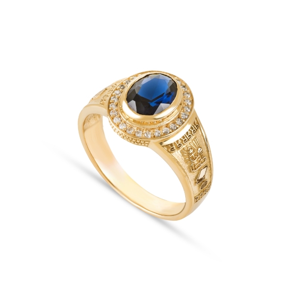 Mostrar detalhes para Anel em Ouro com Zircónias  Imagem de Anel em Ouro com Zircónias