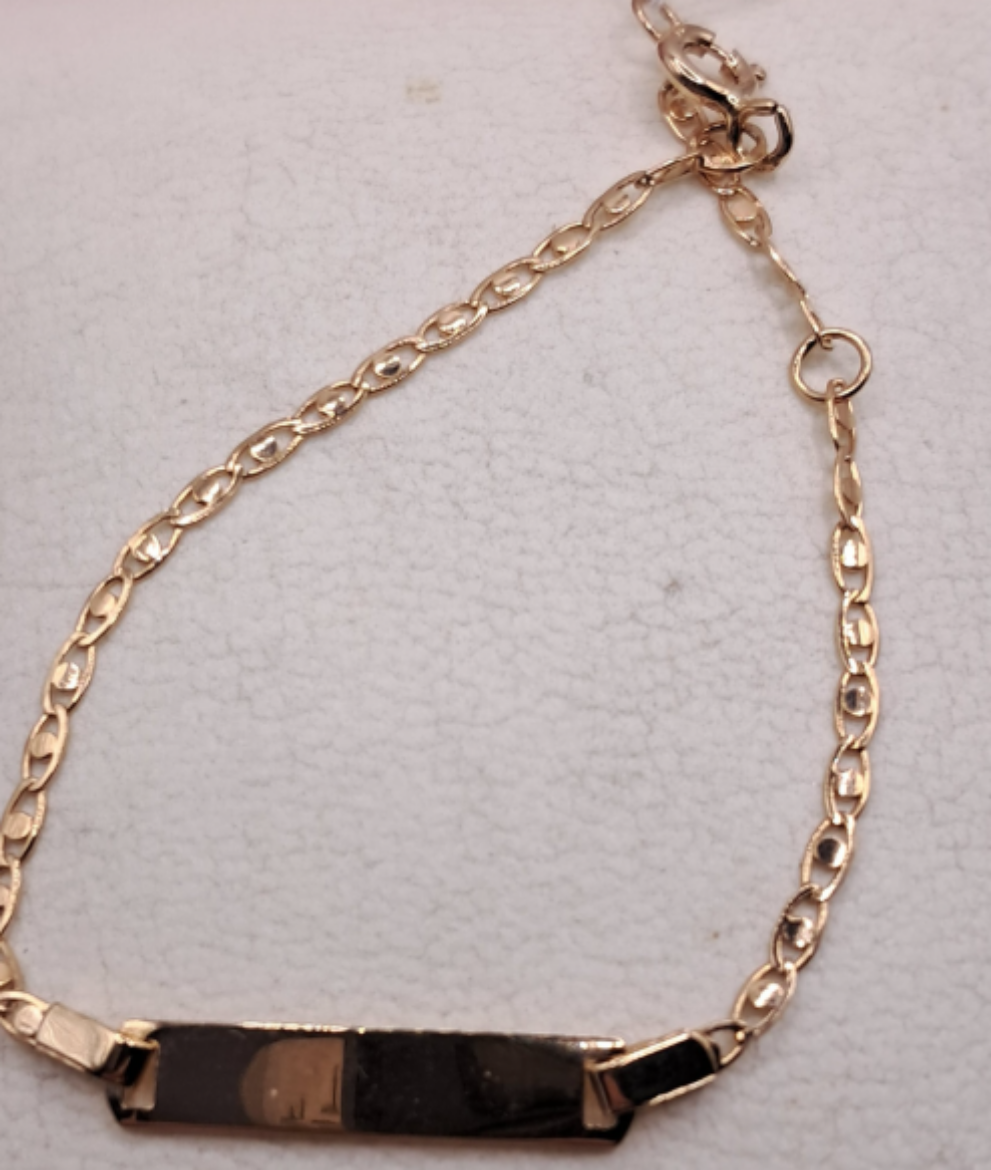 Imagem de Pulseira em ouro 9k 1.2g 