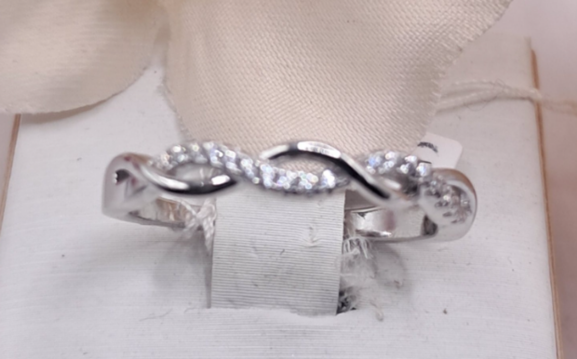 Imagem de Anel em Prata com Zircónias 