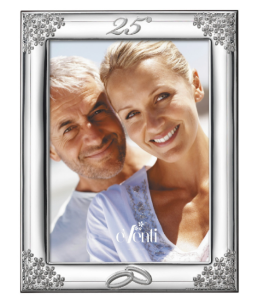 Imagem de Moldura em Prata para 25 Anos 13x18