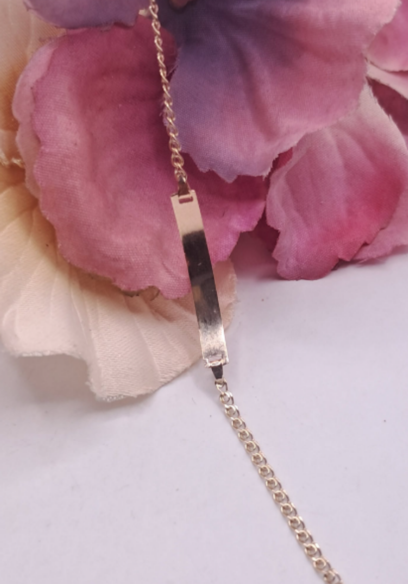 Imagem de Pulseira em Ouro 9k - 1g